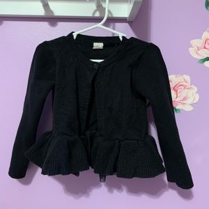 Gap Kids peplum cardigan